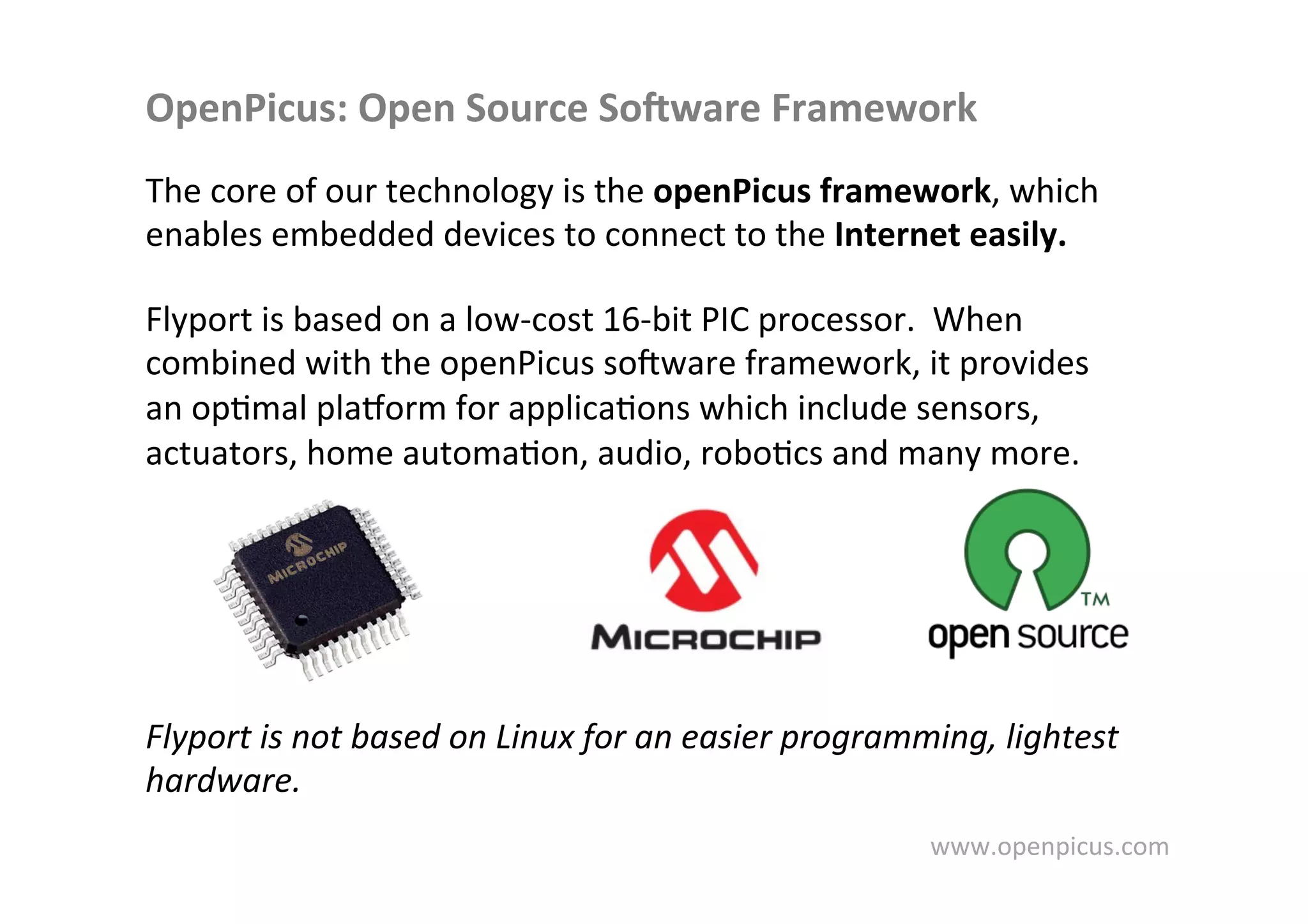 OpenPicus FlyPort Technology Introduction | PDF