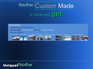 Custom  Made is what you  get Unique!   