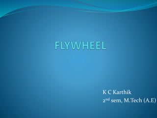 K C Karthik
2nd sem, M.Tech (A.E)
 