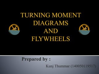 TURNING MOMENT
DIAGRAMS
AND
FLYWHEELS
 