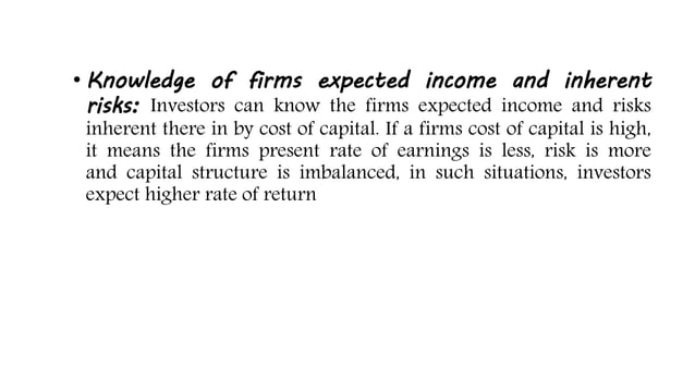 cost-of-capital-ppt