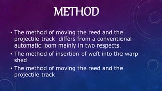 Loom Timing Method Modern Loom | PPTX