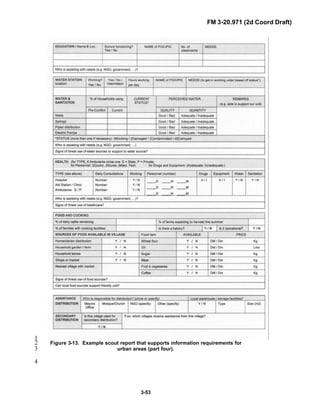 FM 3-20.971 (2d Coord Draft)
3-53
1
Figure 3-13. Example scout report that supports information requirements for2
urban areas (part four).3
4
 