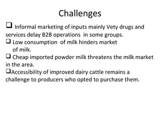 Faida Mali implementation progress and project Highlights 