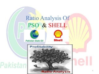 Ratio Analysis Of
PSO & SHELL
3
 