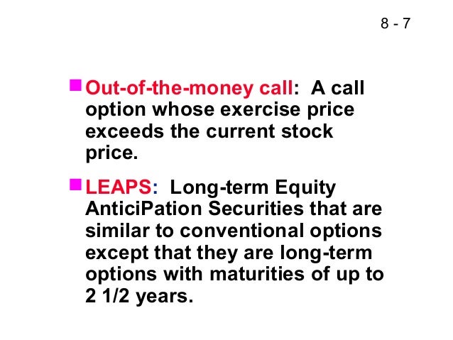 Chapter 11 stock options