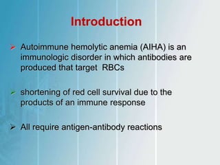 Hemolytic anemia | PPT