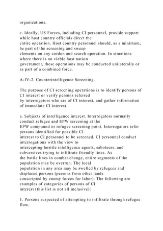 FM 34-60 Counterintelligence Chapter 5 - Counterintelligence Ana.docx