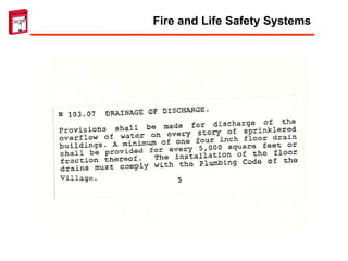 Fire & Life Safety Fire and Life Safety Systems 
