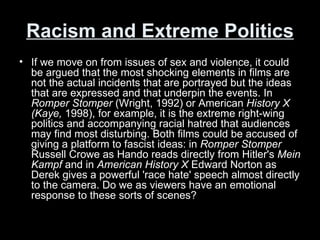 Racism and Extreme Politics ,[object Object]