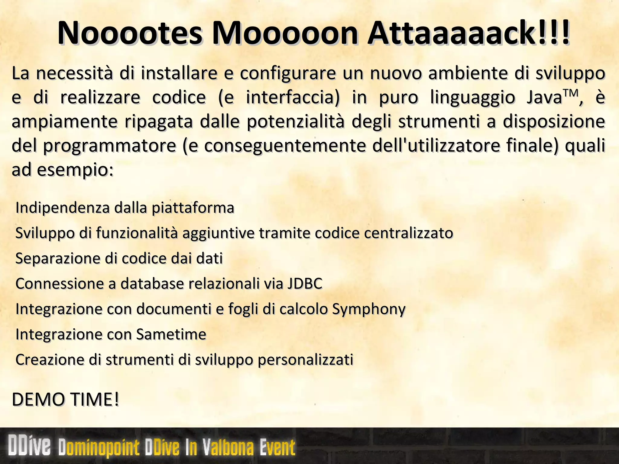 Eclipse Demo Time: Moon Attack I : modificare il valore di un campo sui documenti selezionati 