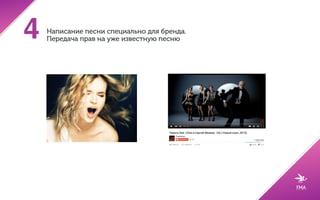 Посты в социальных сетях (Instagram, fb, Vk)2
Каждый аккаунт артиста насчитывает от 500K до 3000К подписчиков
 