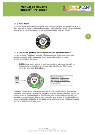 Estuar Ell Raton MANUAL DE USUARIO PIZARRA 3M | PDF