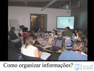 Como organizar informações? 