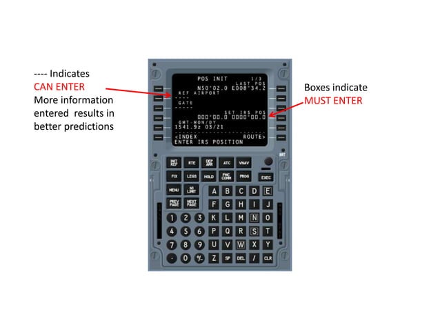 B737NG FMC | PPTX | Operating Systems | Computer Software and Applications