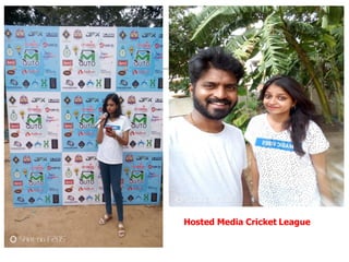 Hosted Media Cricket League
 