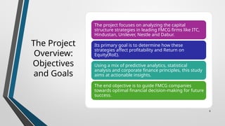 FMCG Finance project finance analytics FMCG | PPTX