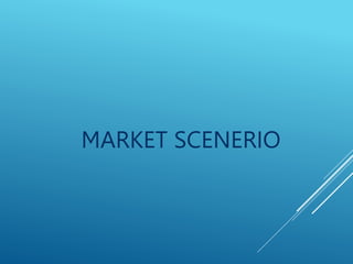 MARKET SCENERIO
 