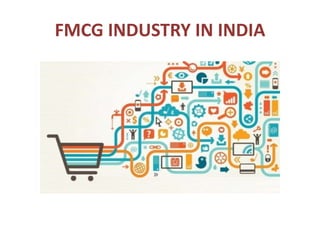 FMCG INDUSTRY IN INDIA
 