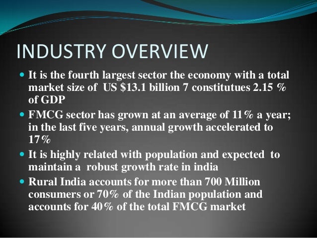 introduction to fmcg industry Analysis of distribution networks of fmcg industry marketing essay introduction: distribution process consists of all the activities undertaken by manufacturer . introduction to fmcg industry Analysis of distribution networks of fmcg industry marketing essay introduction: distribution process consists of all the activities undertaken by manufacturer .
