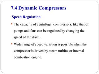 Compressor Capacity Regulation Fluid Machine Chapter 7 my presentation .ppt