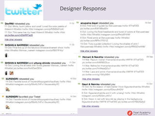 Designer Response
 