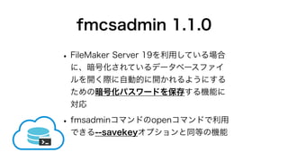 fmcsadmin 1.1.0