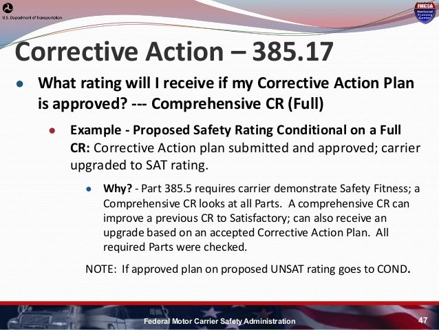 Fmcsa Corrective Action Plan Template from image.slidesharecdn.com
