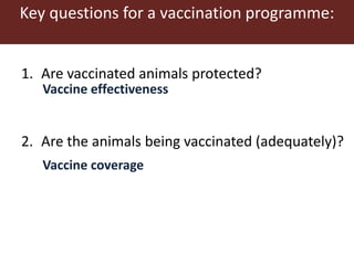 Foot-and-mouth disease: Control and vaccination