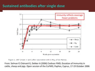 Foot-and-mouth disease: Control and vaccination