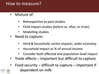 Foot and mouth disease (FMD) impact in endemic countries