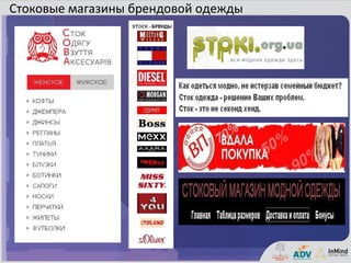 Стоковые магазины брендовой одежды
 