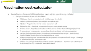 When is foot-and-mouth disease vaccination profitable in endemic settings?