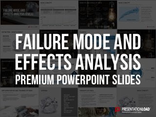 PREMIUM POWERPOINT SLIDES
Effects Analysis
Failure Mode and
 