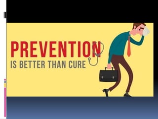 Prevention is better than cure.
 