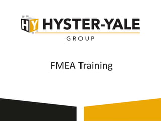 FMEA Training
 