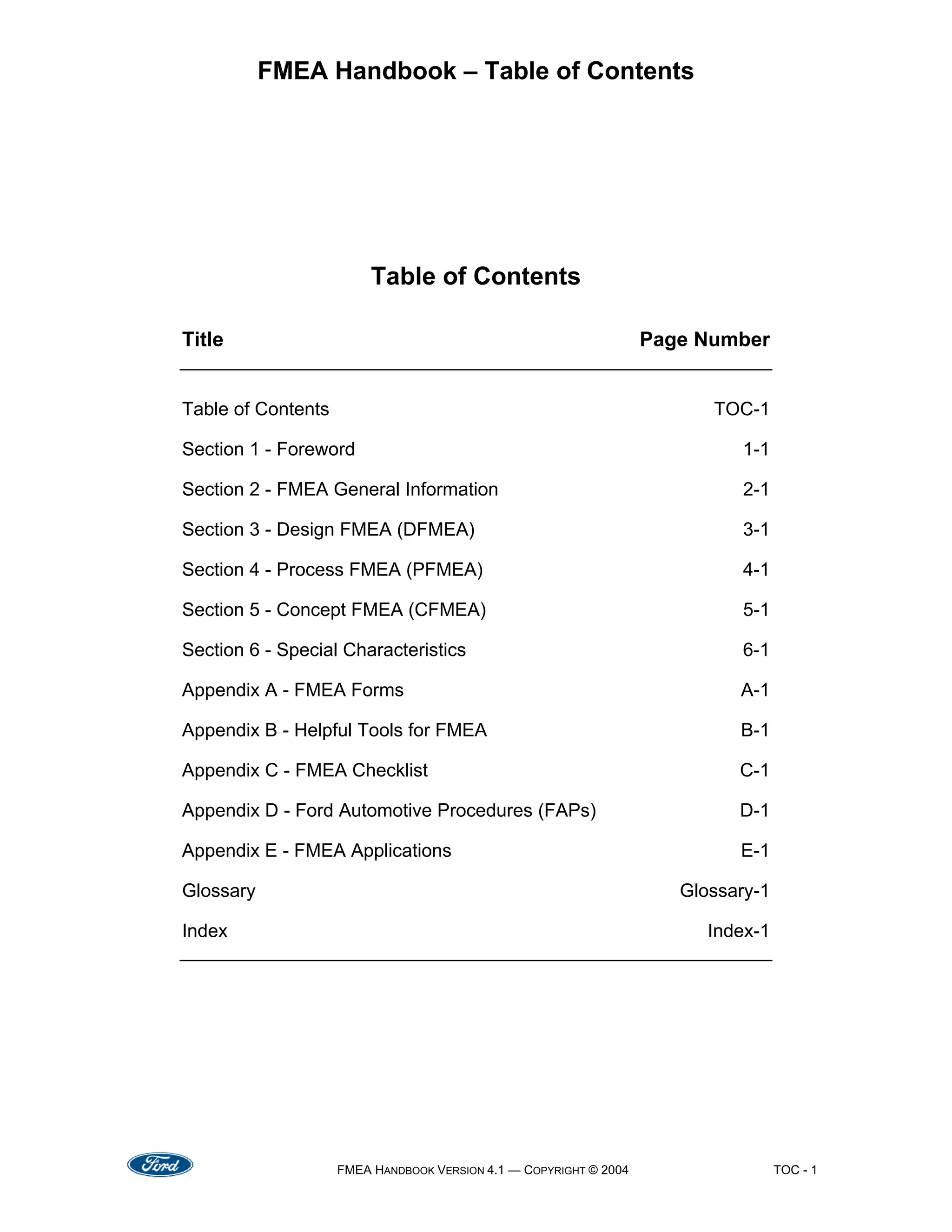 Fmea Handbook V4.1[1][1] PDF