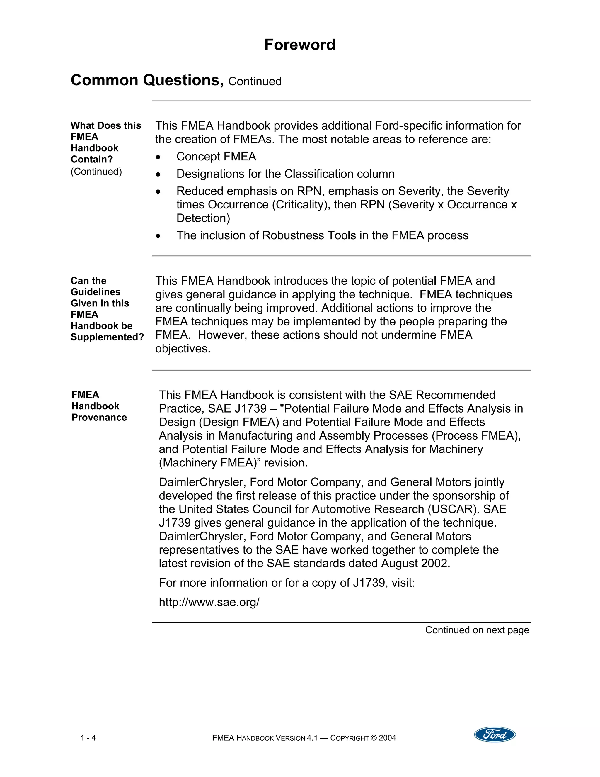 Fmea Handbook V4.1[1][1] PDF
