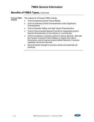 Fmea Handbook V4.1[1][1] | PDF