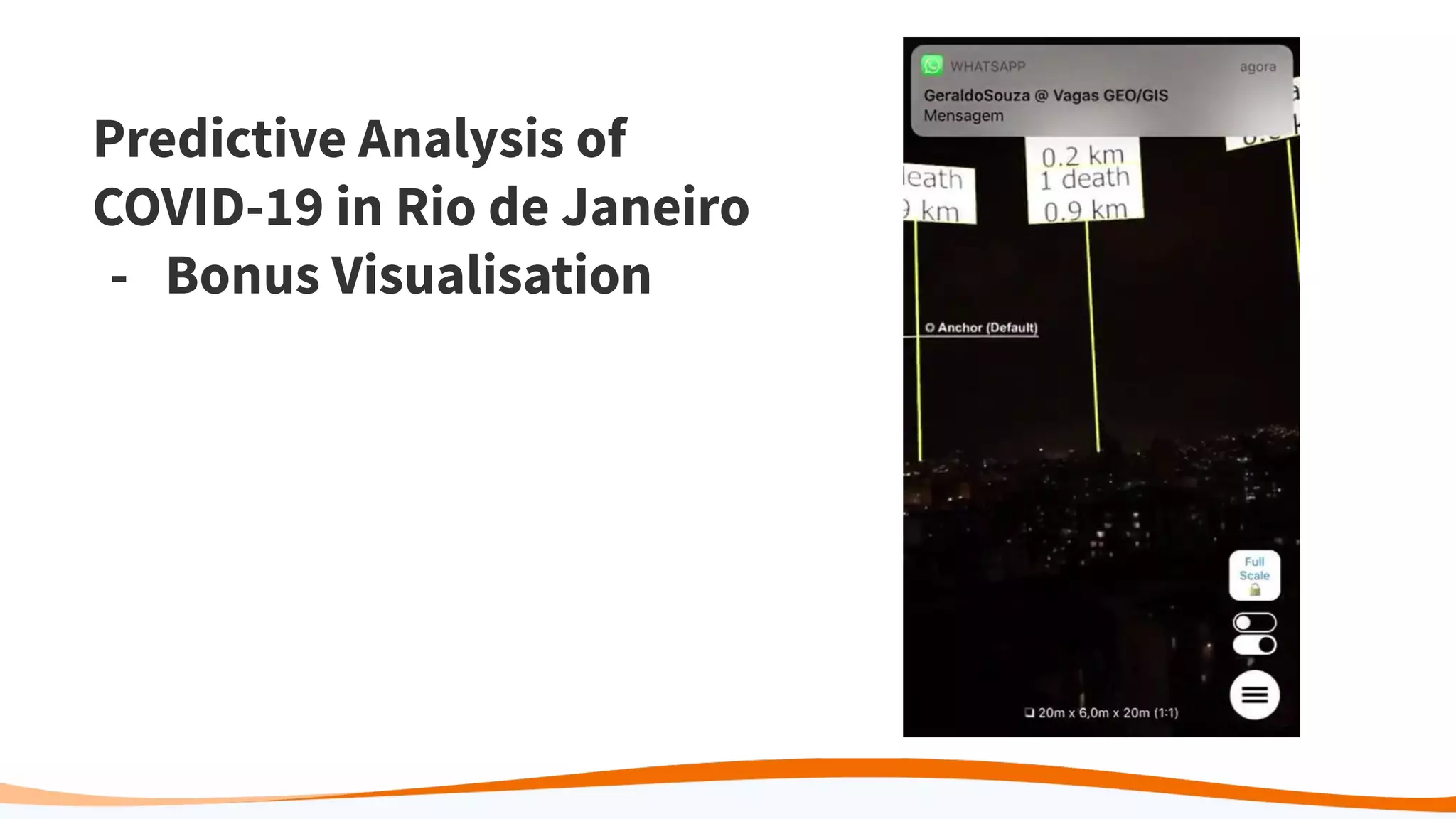 Predictive Analysis of
COVID-19 in Rio de Janeiro
- Bonus Visualisation
 