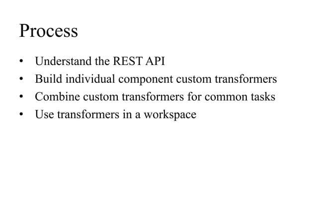 Building a REST API Interface With FME | PDF