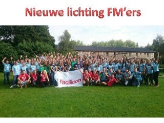 Nieuw lichting studenten FM 2015 - 2016