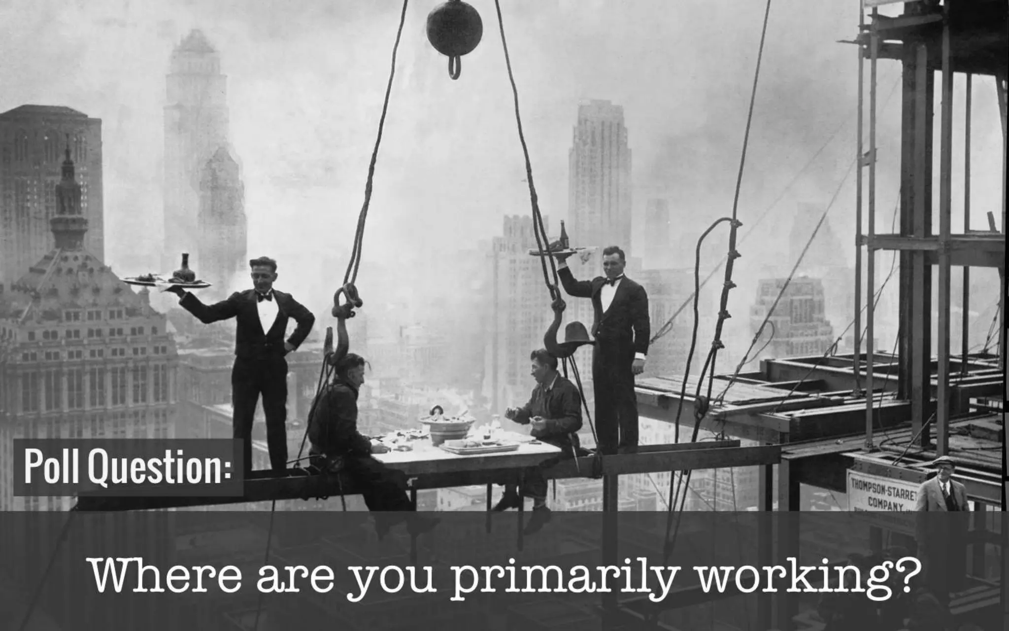 Poll? 
• Where are you primarily working : 
– Electric 
– Gas 
– Water 
– Land management 
– Other… 
 