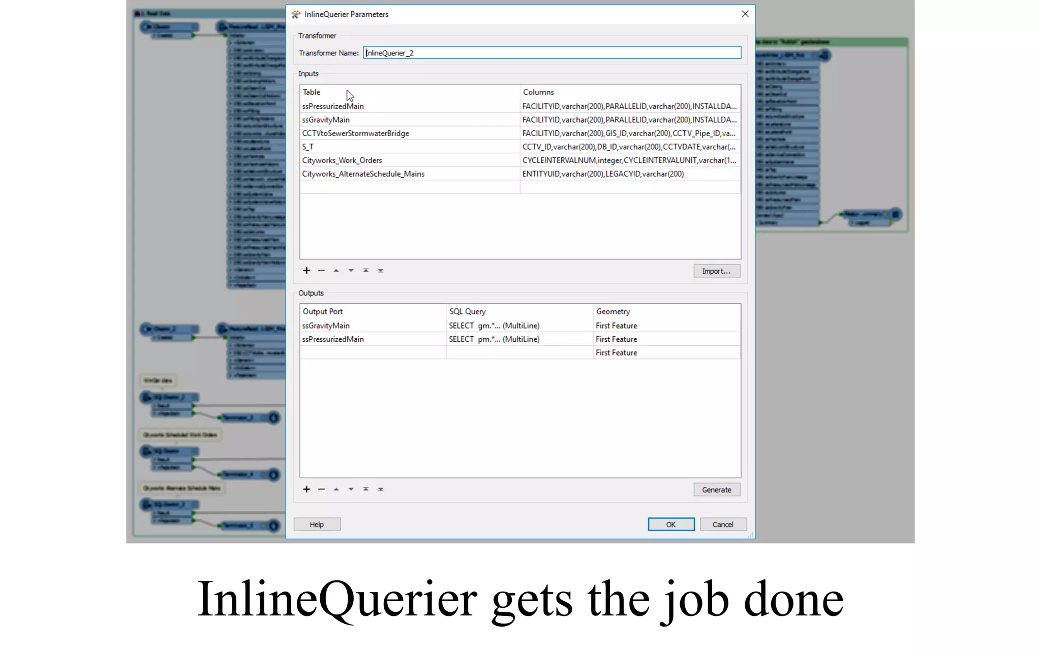 InlineQuerier gets the job done
 