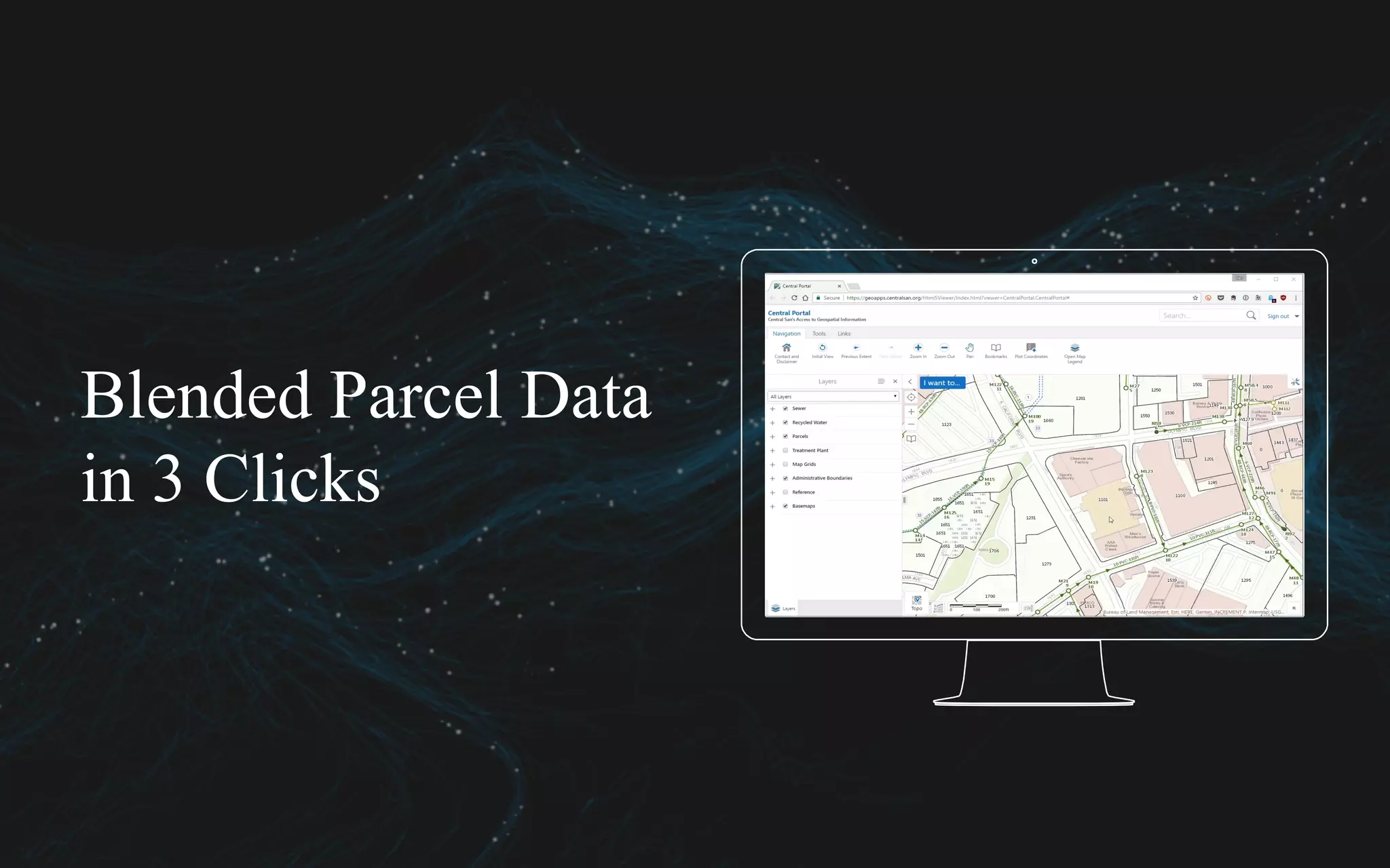 Blended Parcel Data
in 3 Clicks
Place your screenshot here
 