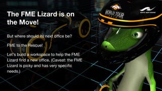 Fme Lizard Icon FME 2019 Desktop Scenarios | PPTX