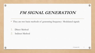 Direct Method Fm Fm generation | PPTX