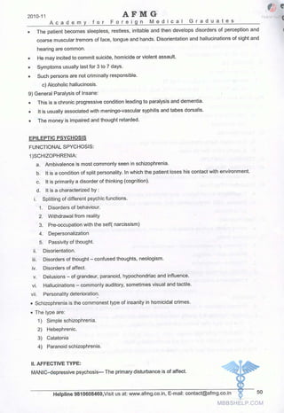 FMGE Notes - Forensic Medicine