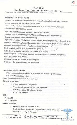 FMGE Notes - General Medicine
