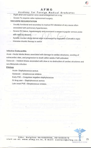 FMGE Notes - General Medicine